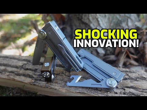 Tacray MT1 EDC Multitool with Flashlight & Knife