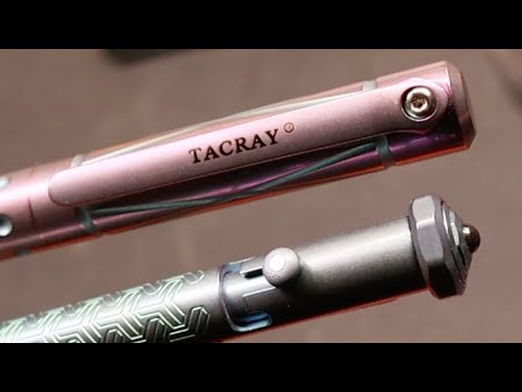 Tacray Spinium Titanium Bolt Action Pen – EDC Spinner