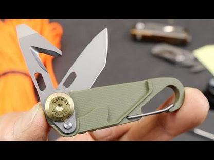 Tacray Vinto Mini EDC Multitool – Keychain Knife & Cutter